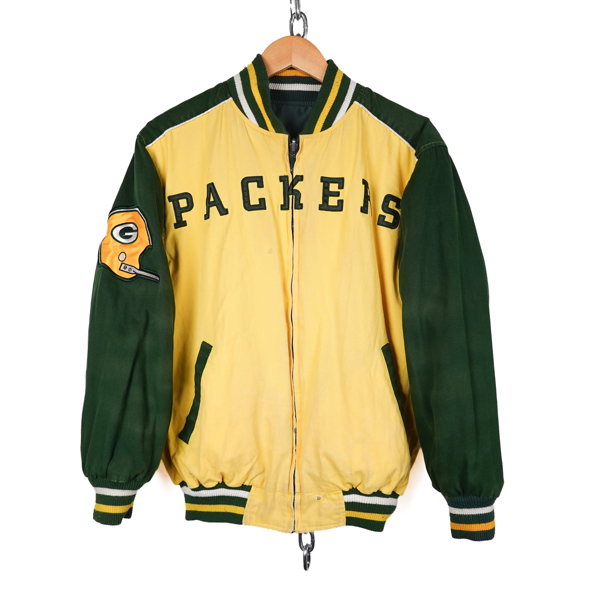 Y2K Green Bay Packers Reversible Jacket - Size S
