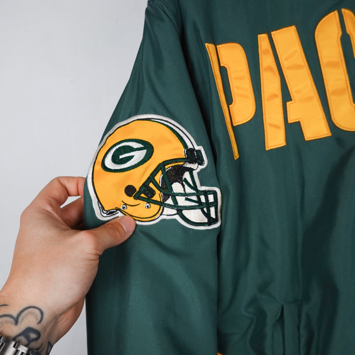 Y2K Green Bay Packers Reversible Jacket - Size S