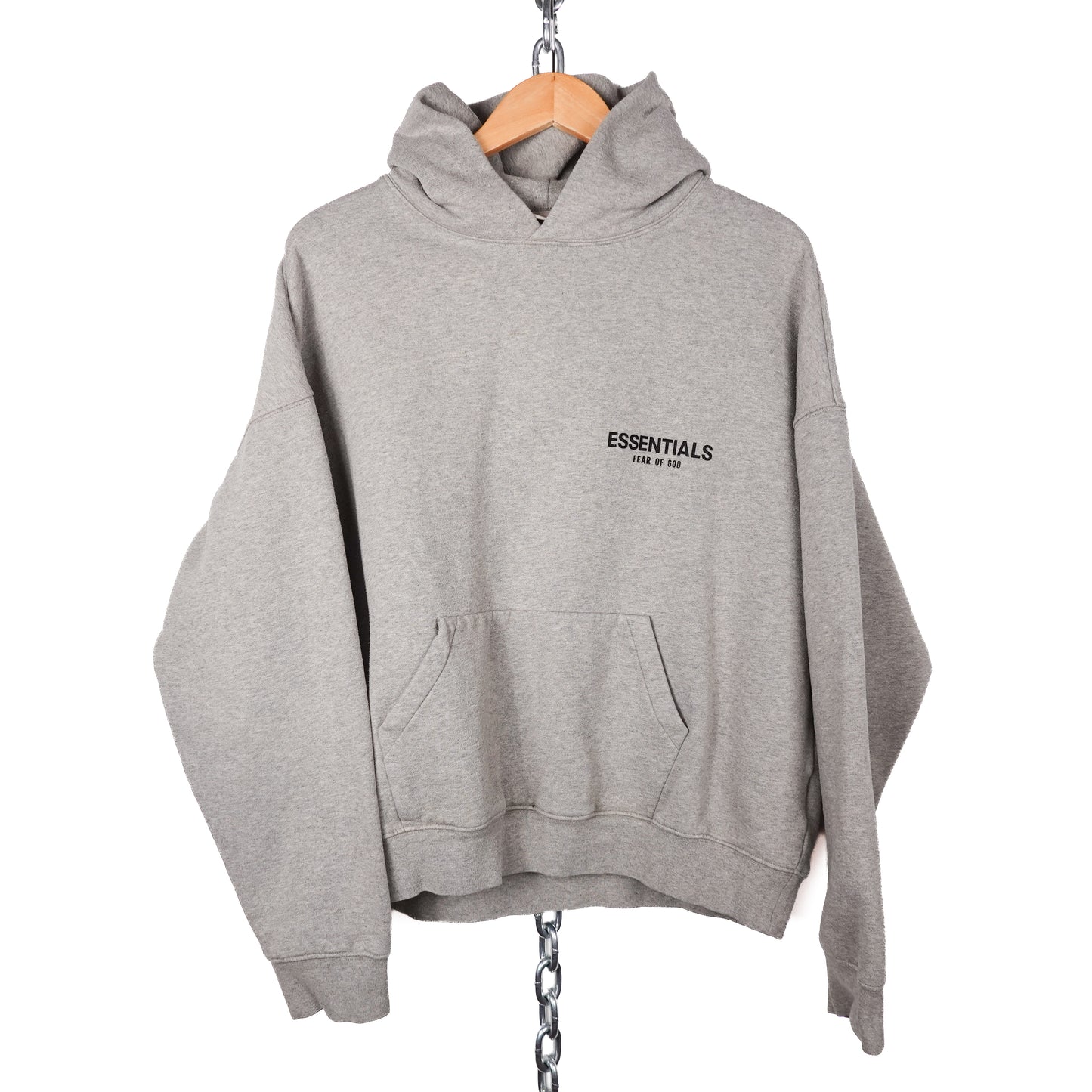 FOG Essentials Grey Hoodie - Size L