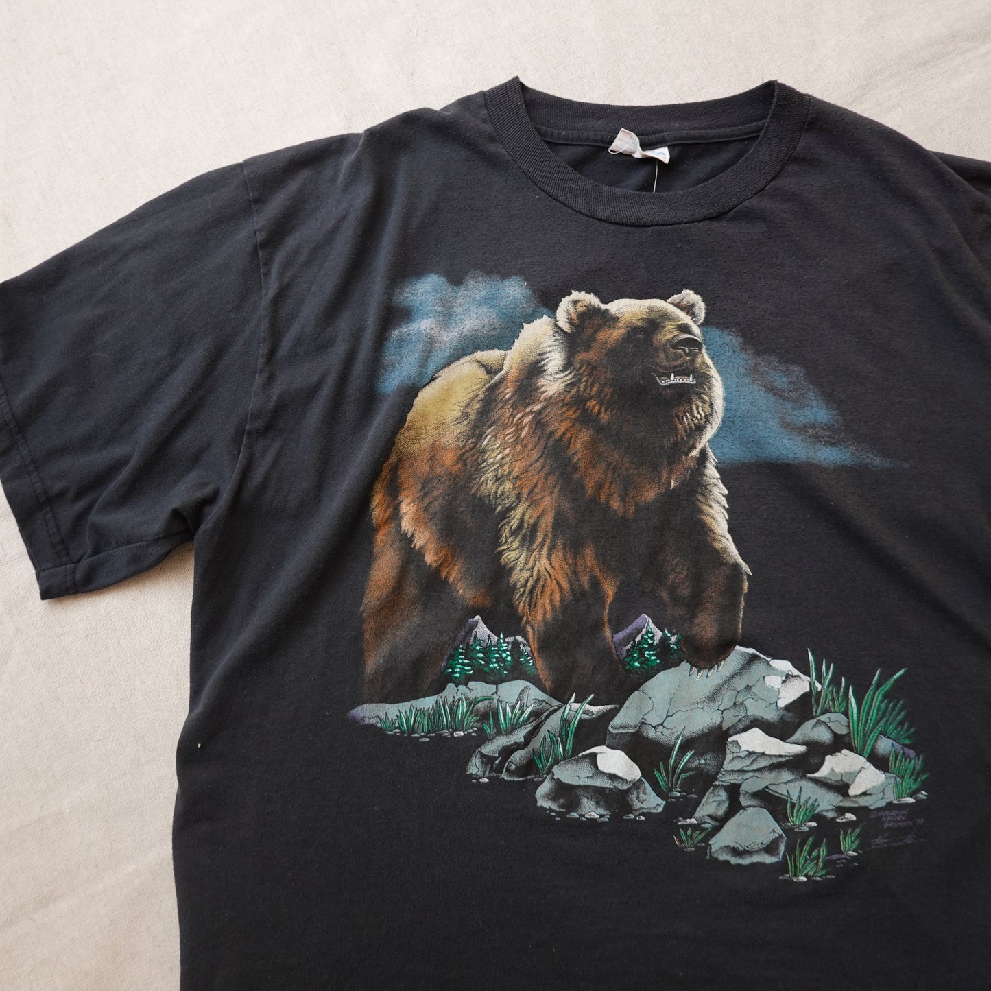 Vintage Grizzly Bear Tee - Size XXL