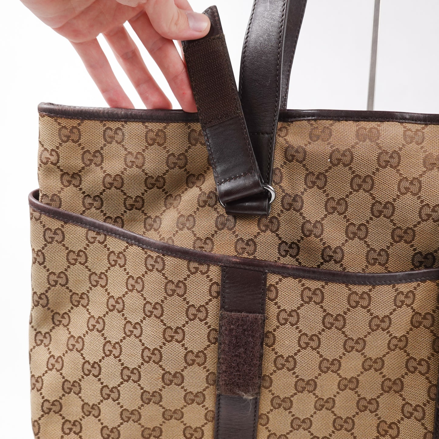 Gucci GG Canvas Large Tote Bag