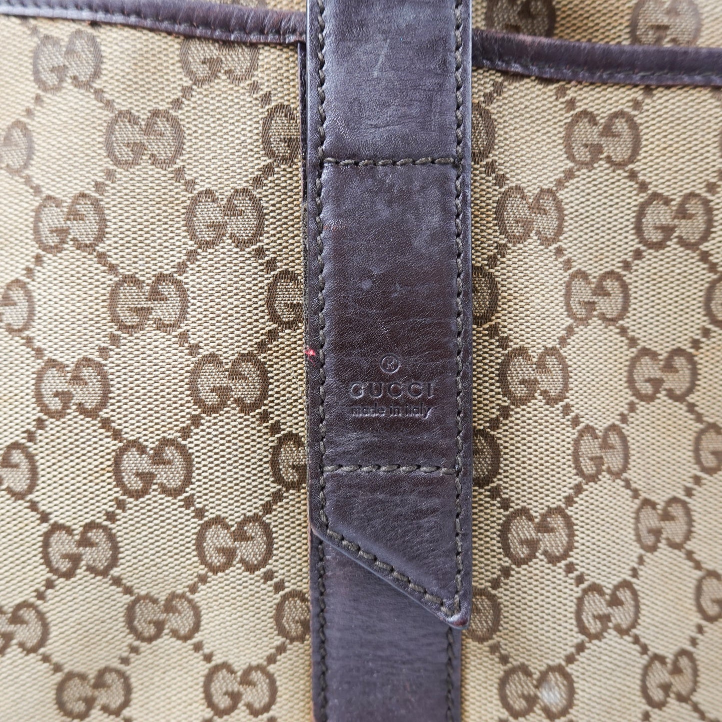 Gucci GG Canvas Large Tote Bag