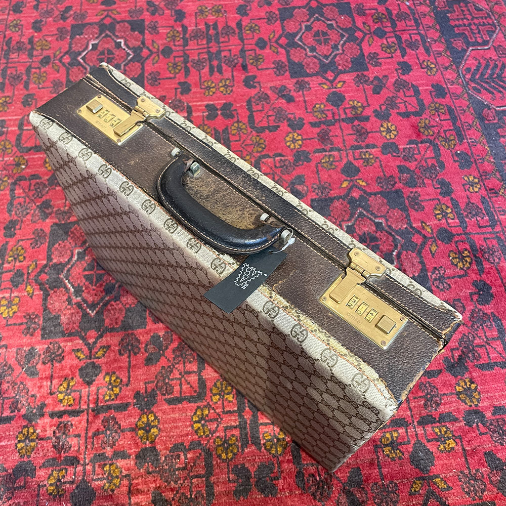 Gucci Supreme Monogram Briefcase