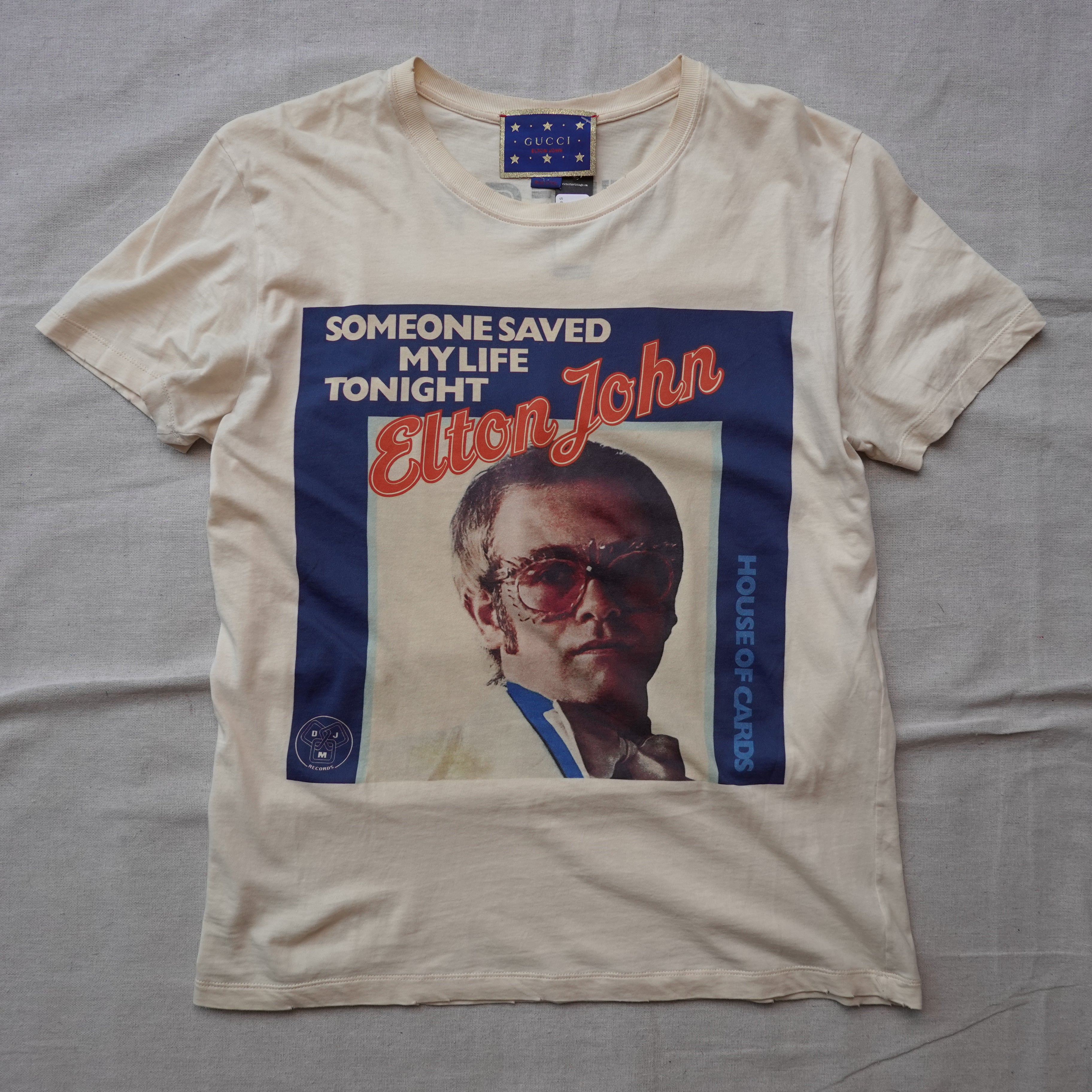 Elton john gucci shirt on sale