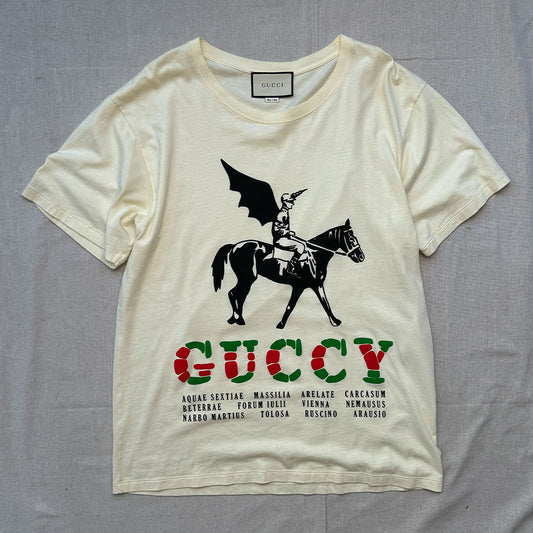 Gucci Winged Jockey Tee - Size L