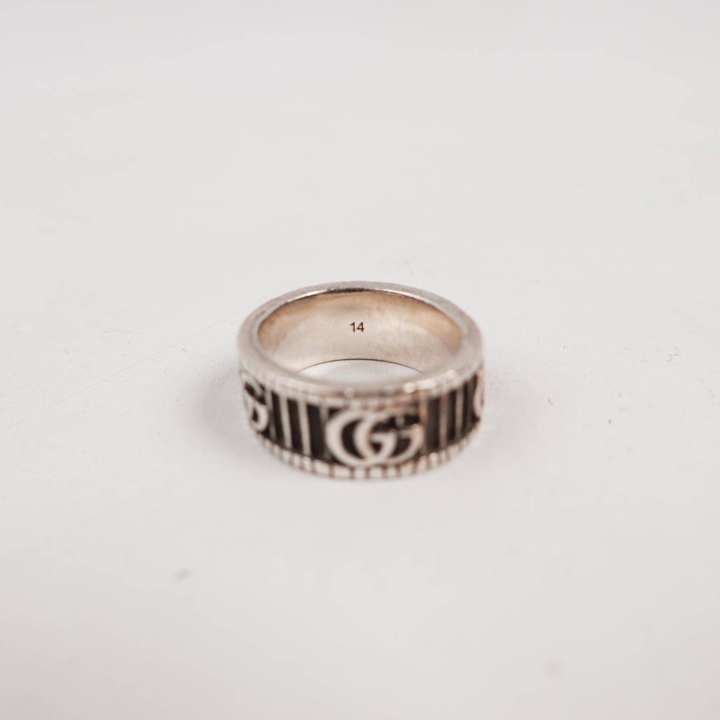 Gucci GG Marmot Wide Ring - Size 6