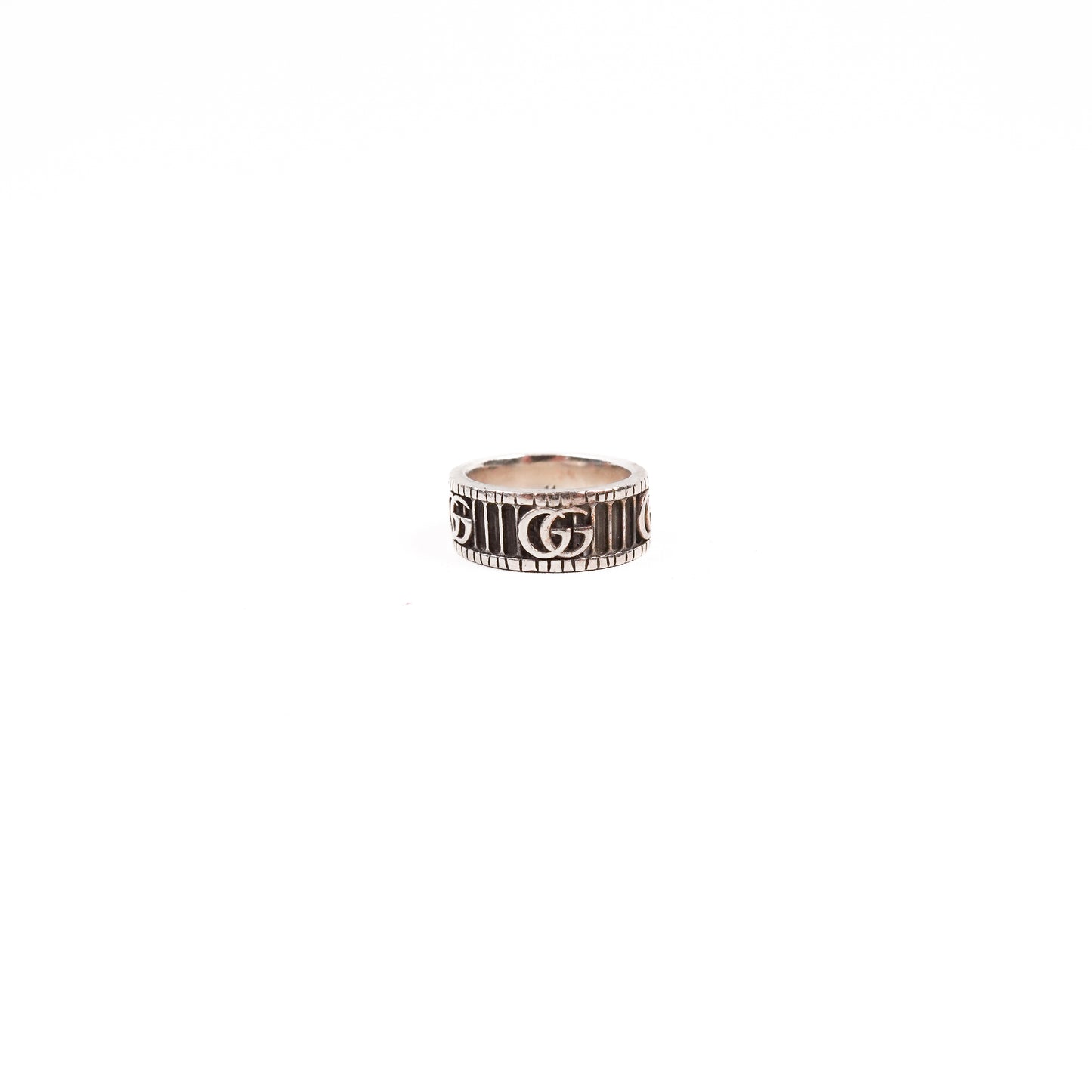Gucci GG Marmot Wide Ring - Size 6
