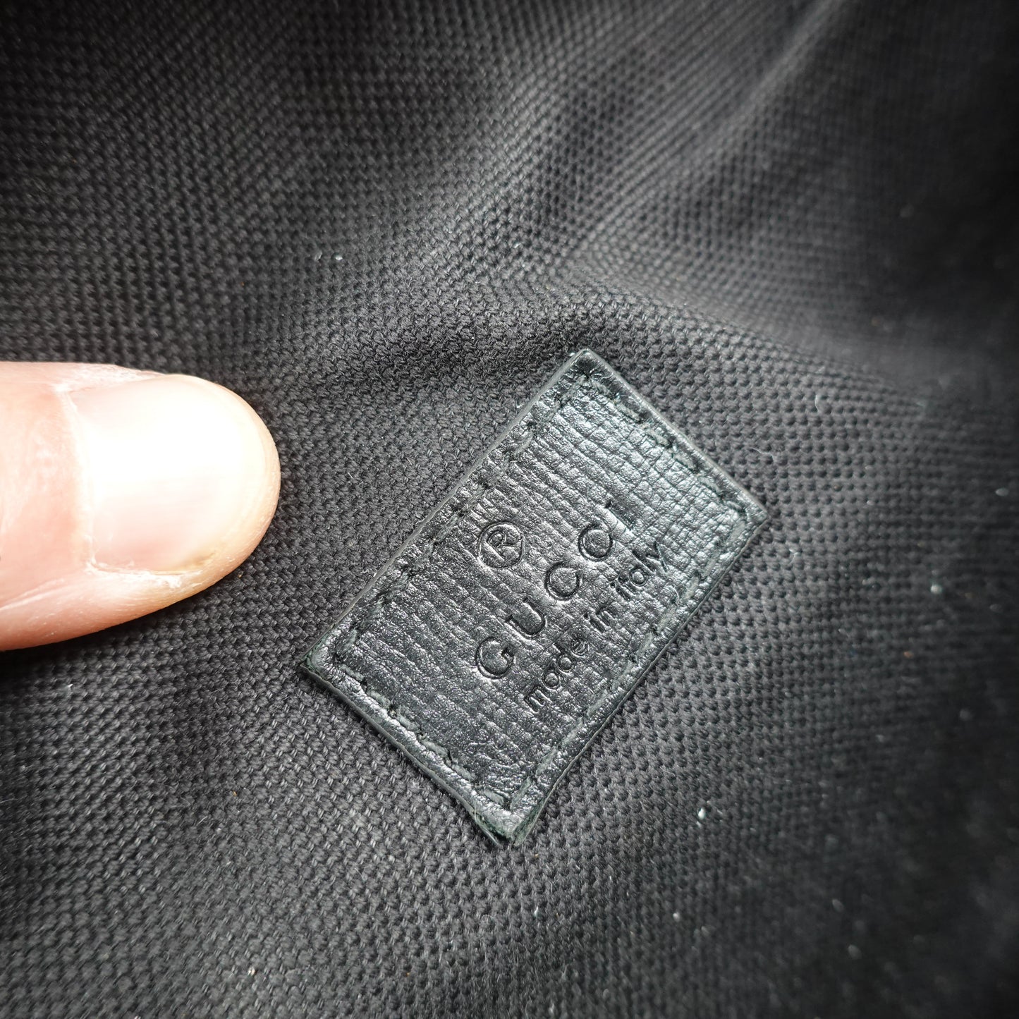 Gucci GG Supreme Interlocking Belt Bag