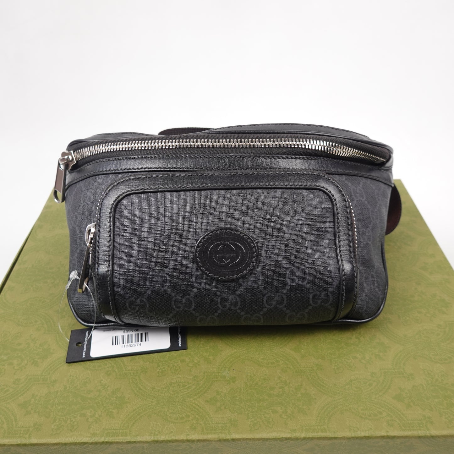 Gucci GG Supreme Interlocking Belt Bag