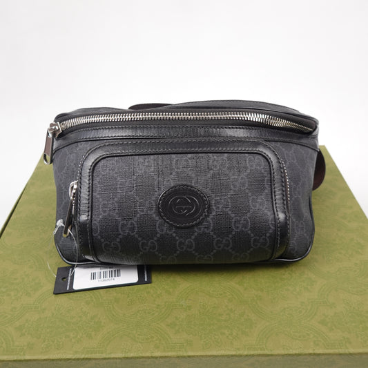 Gucci GG Supreme Interlocking Belt Bag