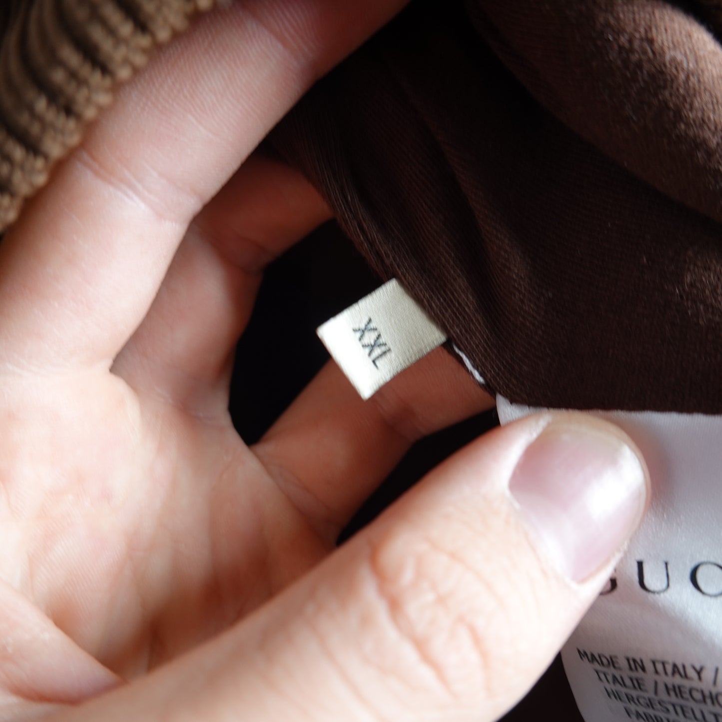 Gucci GG Jersey Hooded Sweatshirt - Size XXL