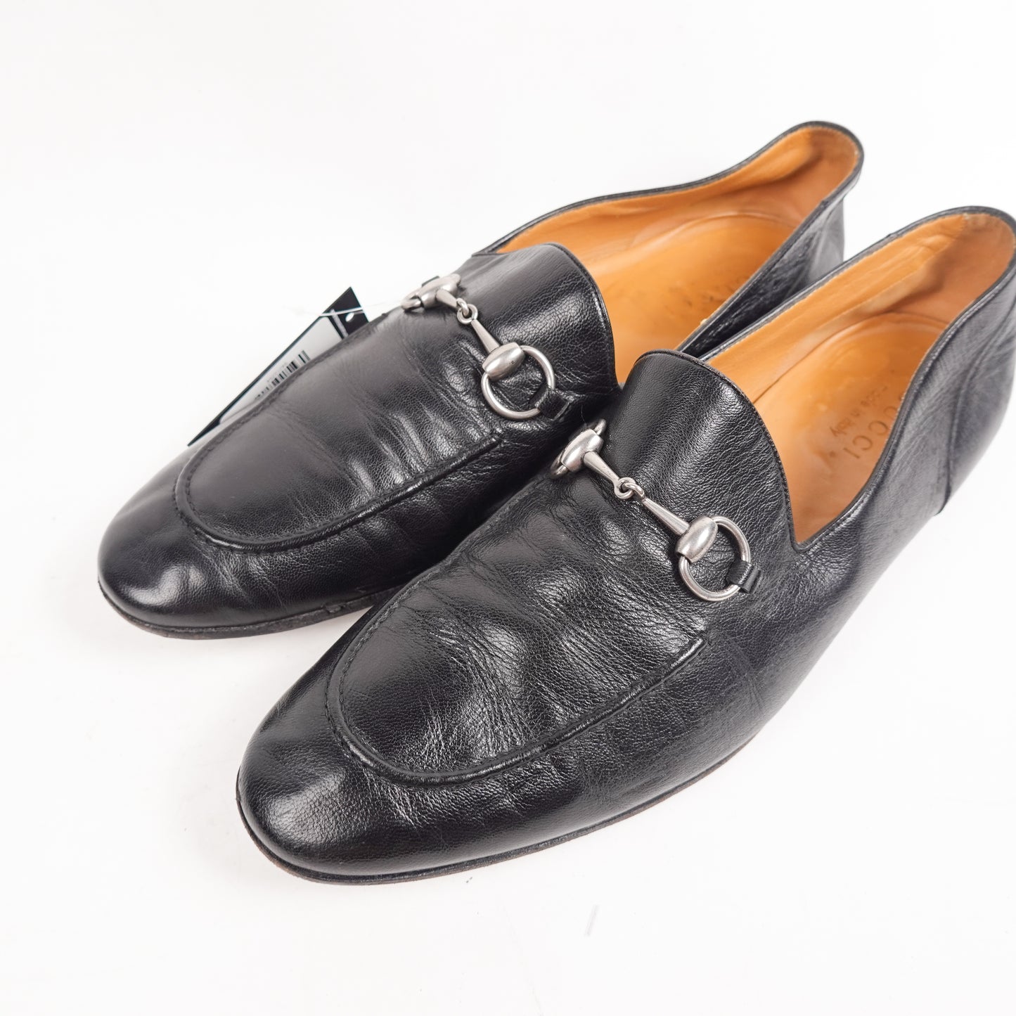 Gucci Leather Horse Bit Loafers - Size 11