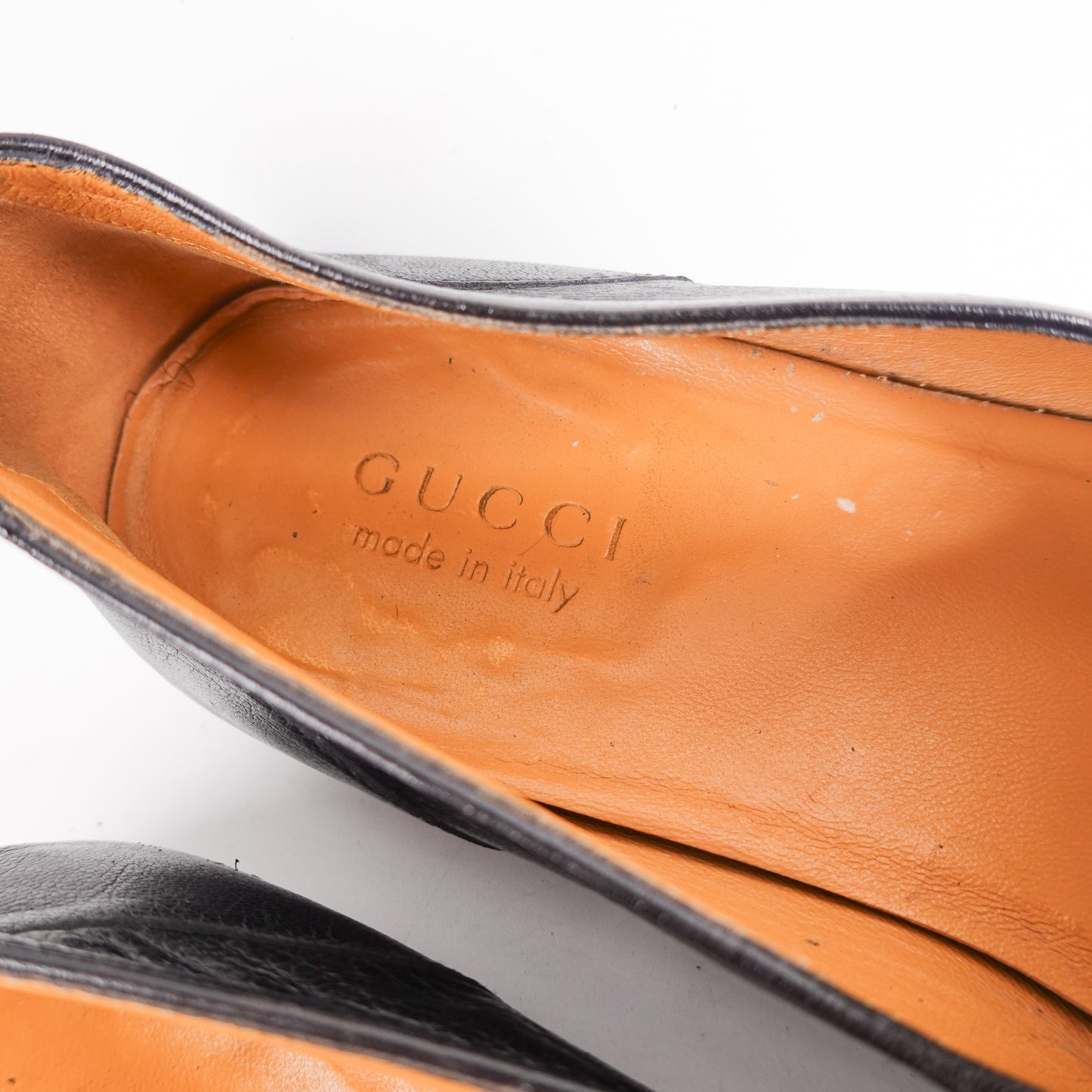 Gucci Leather Horse Bit Loafers - Size 11