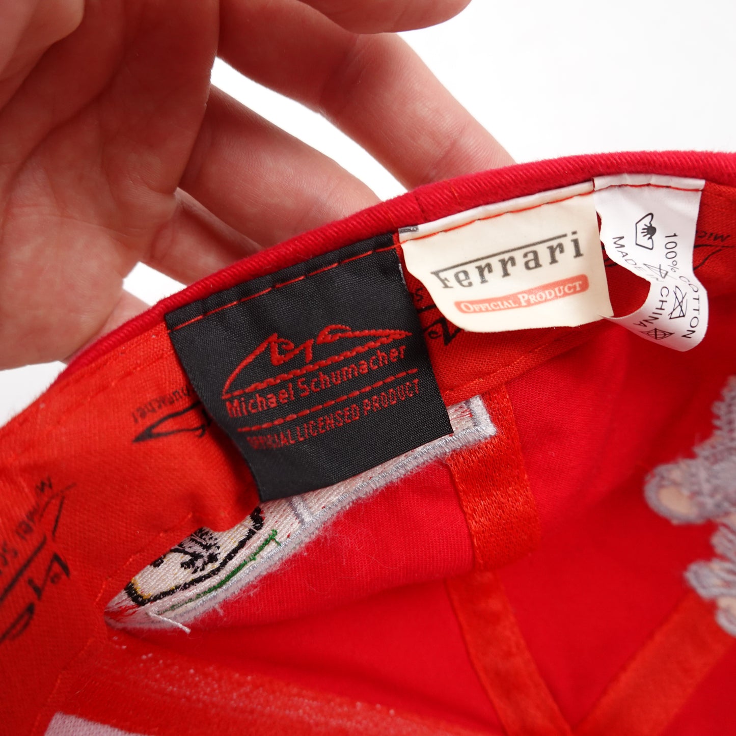 Michael Schumacher F1 Ferrari Hat