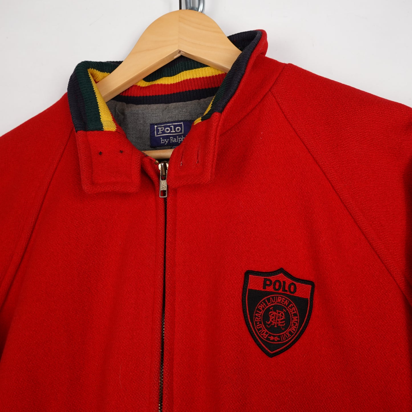 Vintage Polo RL Shield Wool Jacket - Fits M