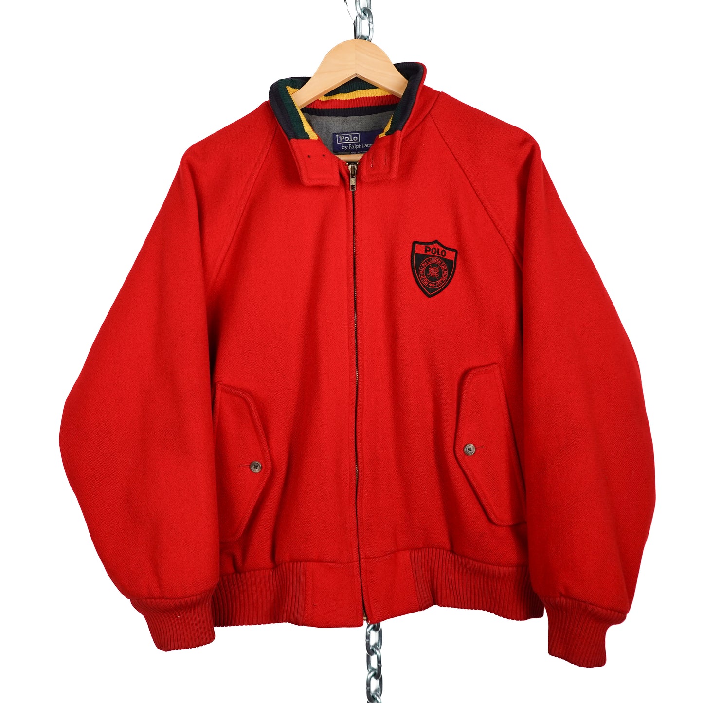 Vintage Polo RL Shield Wool Jacket - Fits M