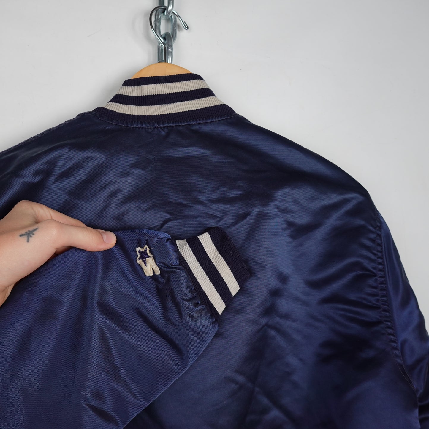 1980s Yankees Starter Satin Jacket - Size M