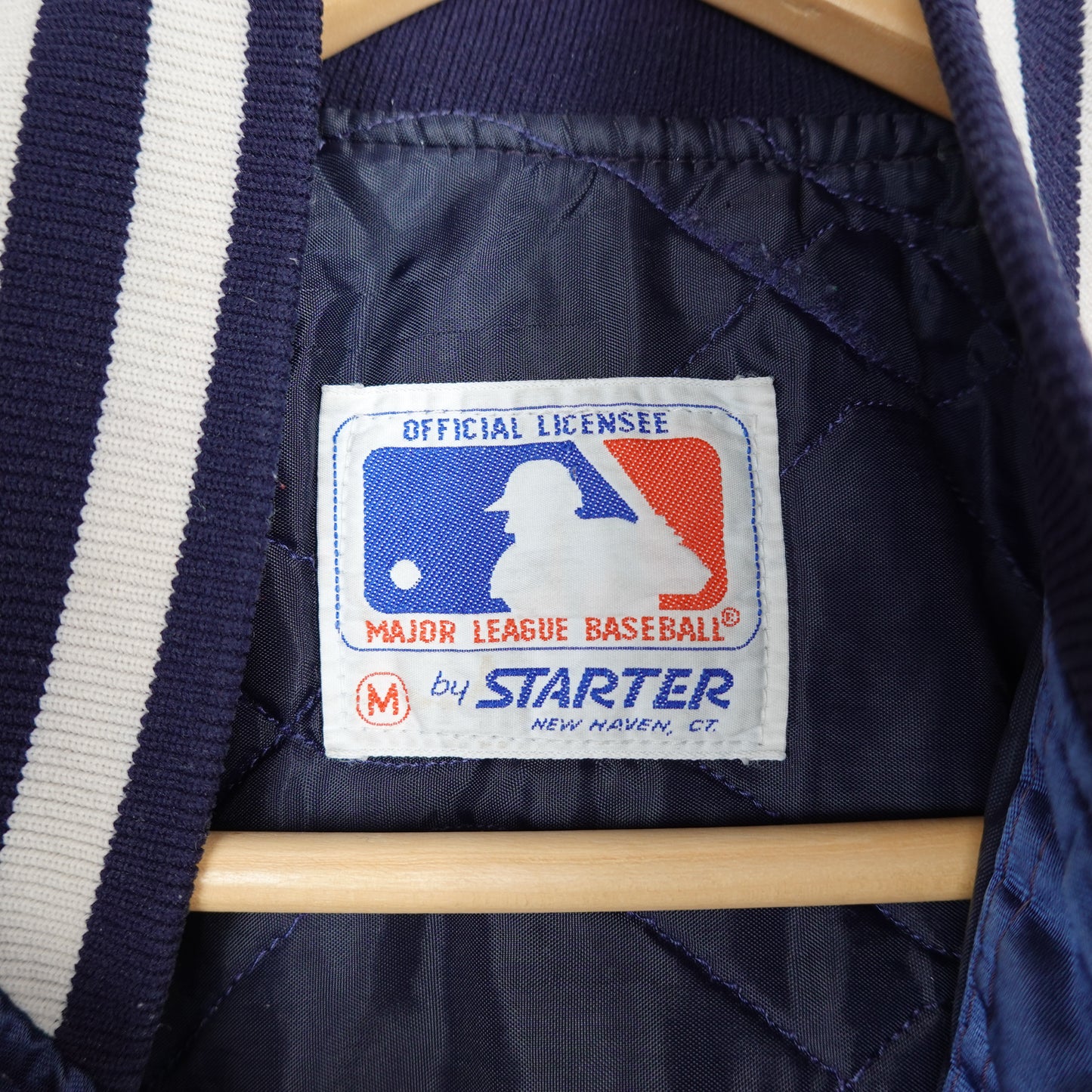 1980s Yankees Starter Satin Jacket - Size M