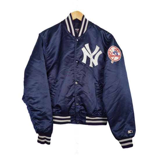 1980s Yankees Starter Satin Jacket - Size M