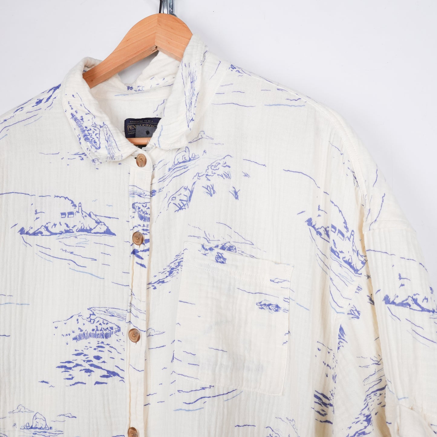 Pendleton SS Button Up - Size XL
