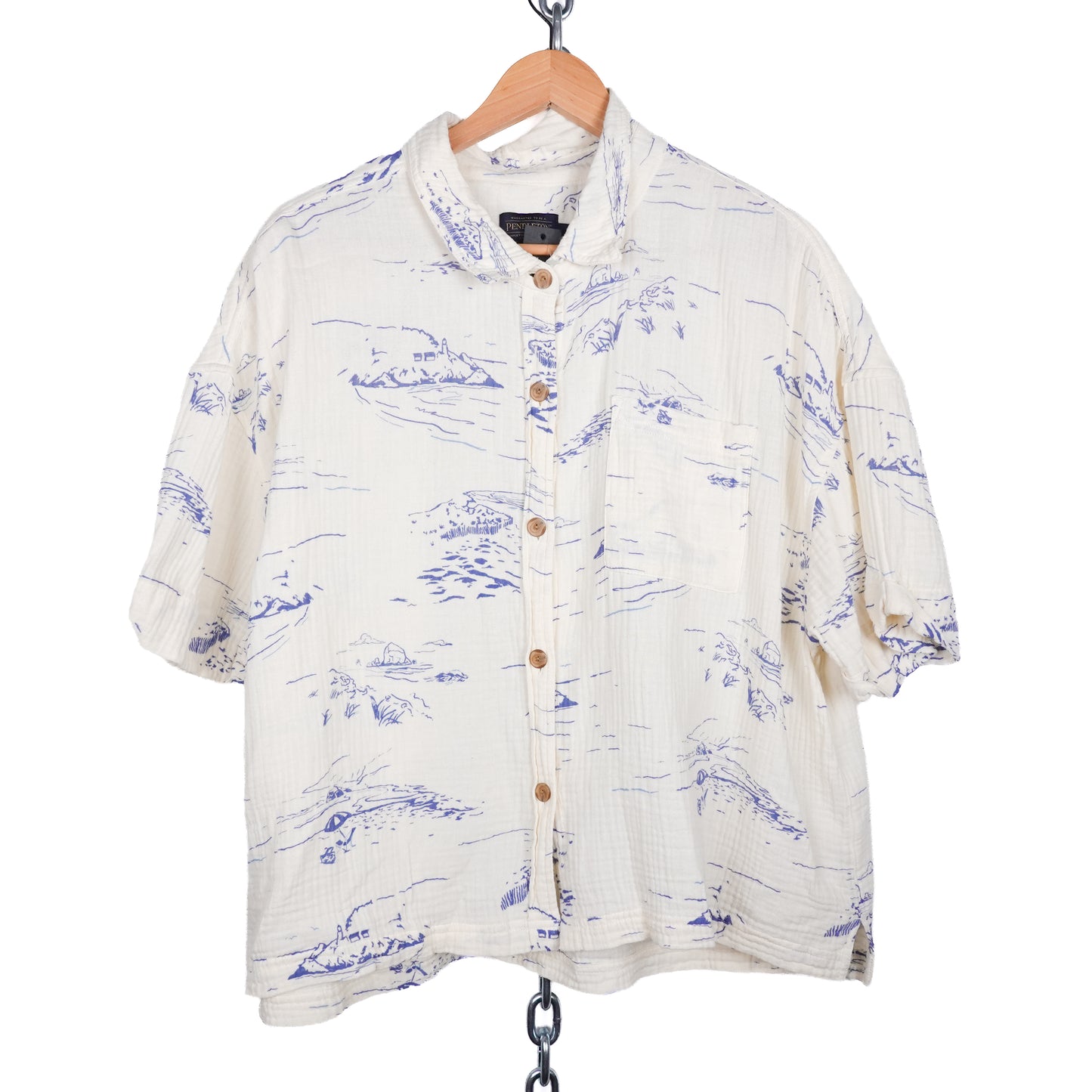 Pendleton SS Button Up - Size XL