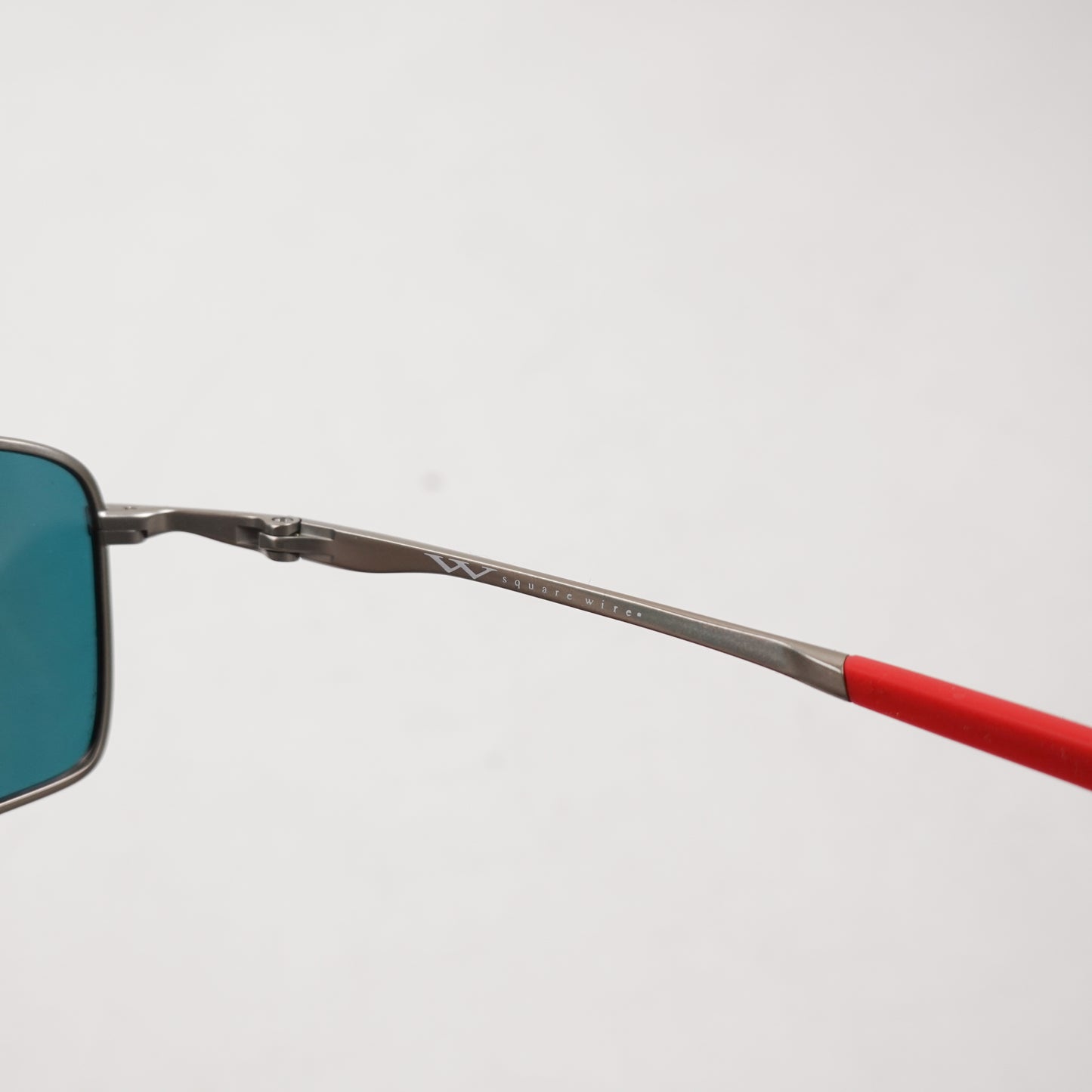 Oakley Square Wire Red Lens Sunglasses