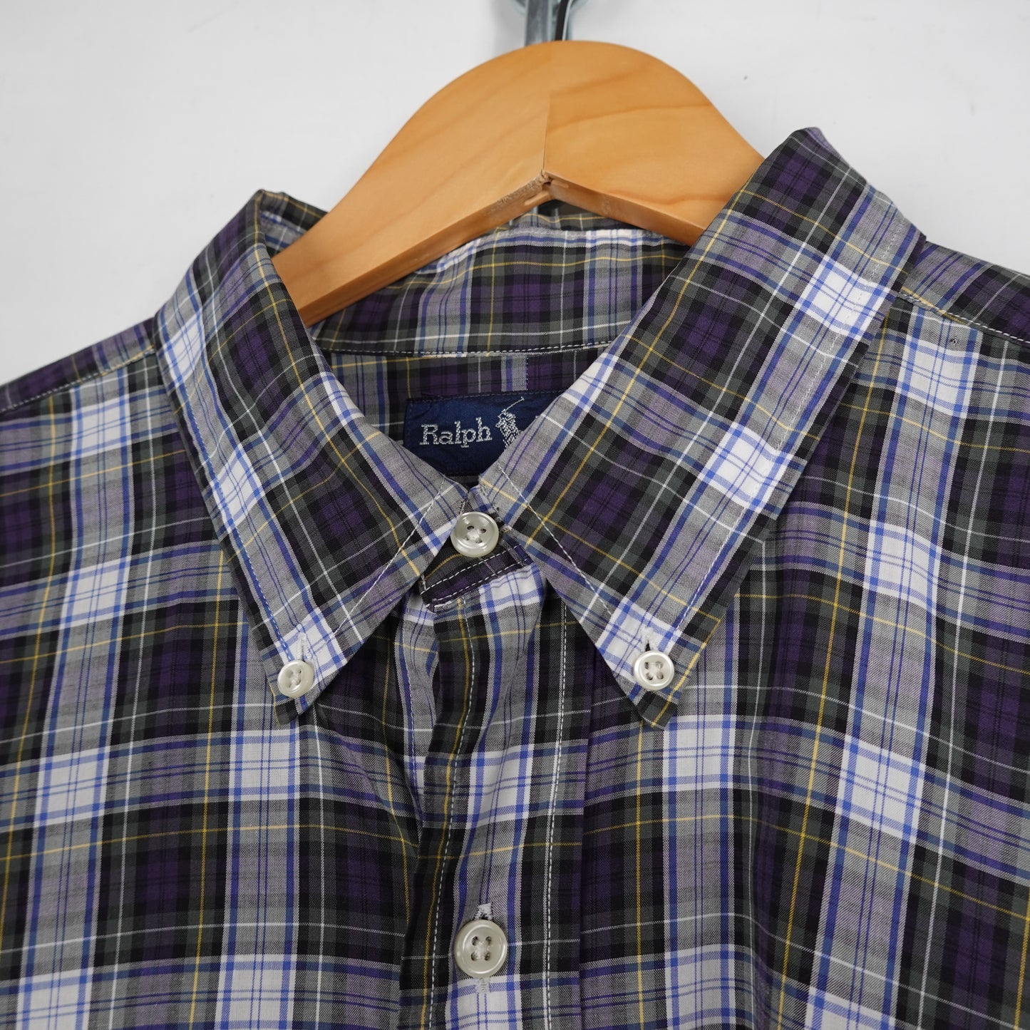 Polo RL Plaid Button Up - Size XL