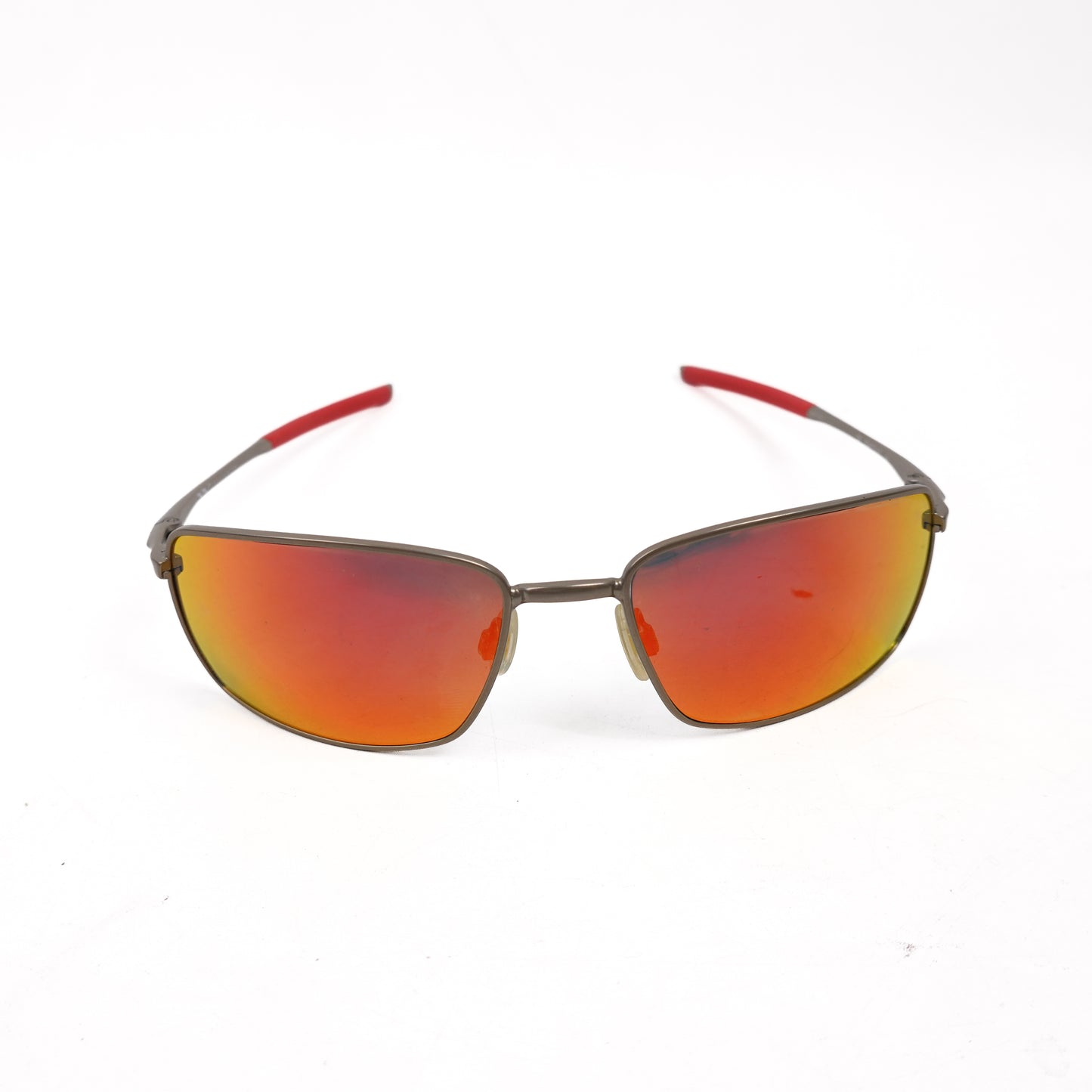 Oakley Square Wire Red Lens Sunglasses