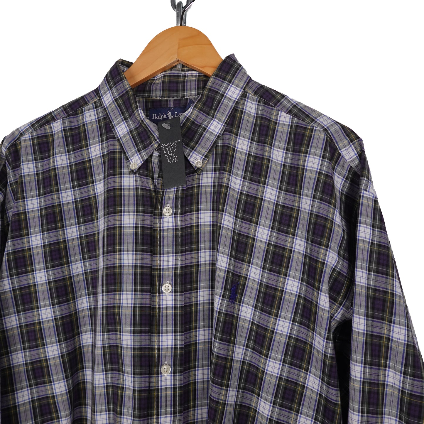 Polo RL Plaid Button Up - Size XL