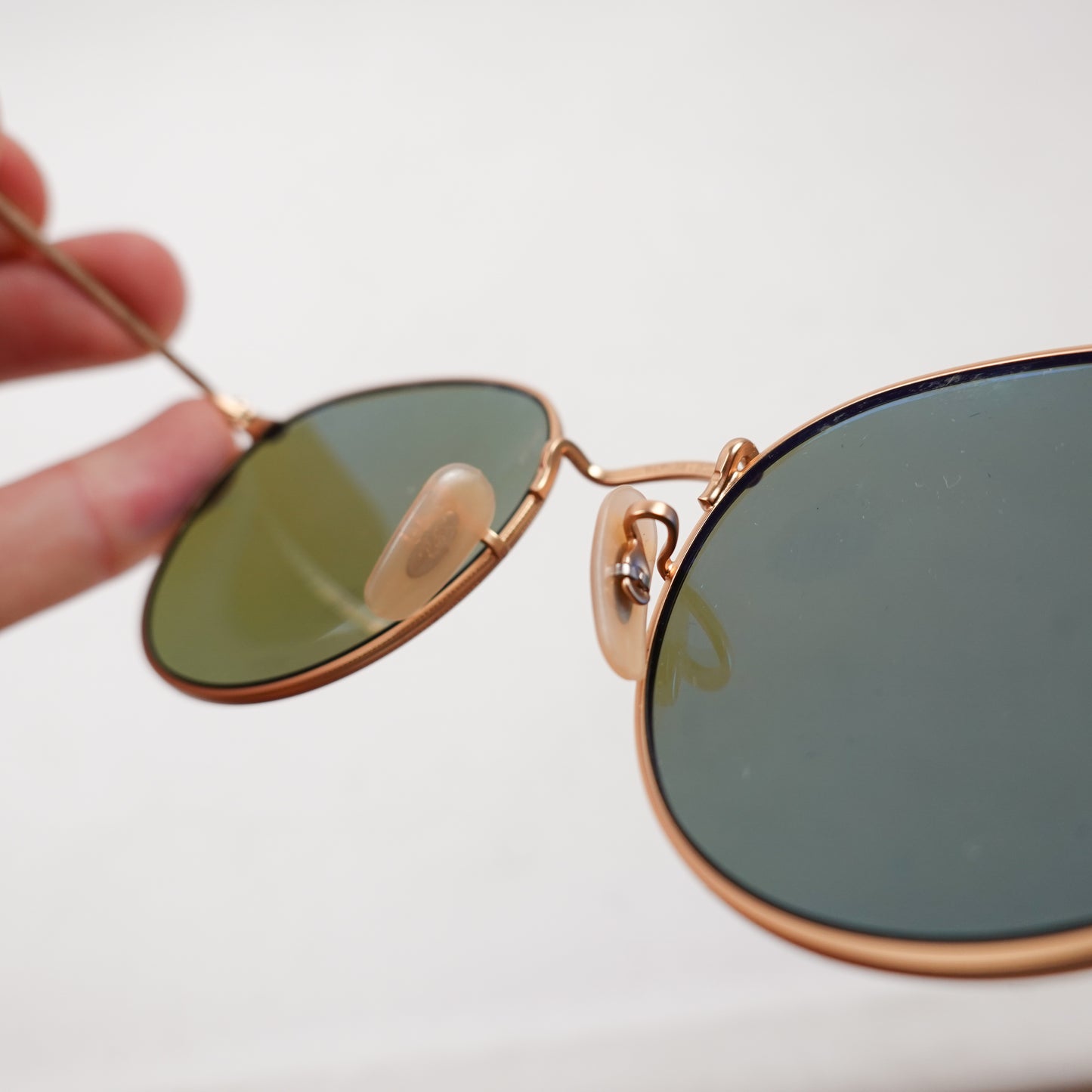 Ray Ban RB3447 Round Metal Polarized Sunglasses