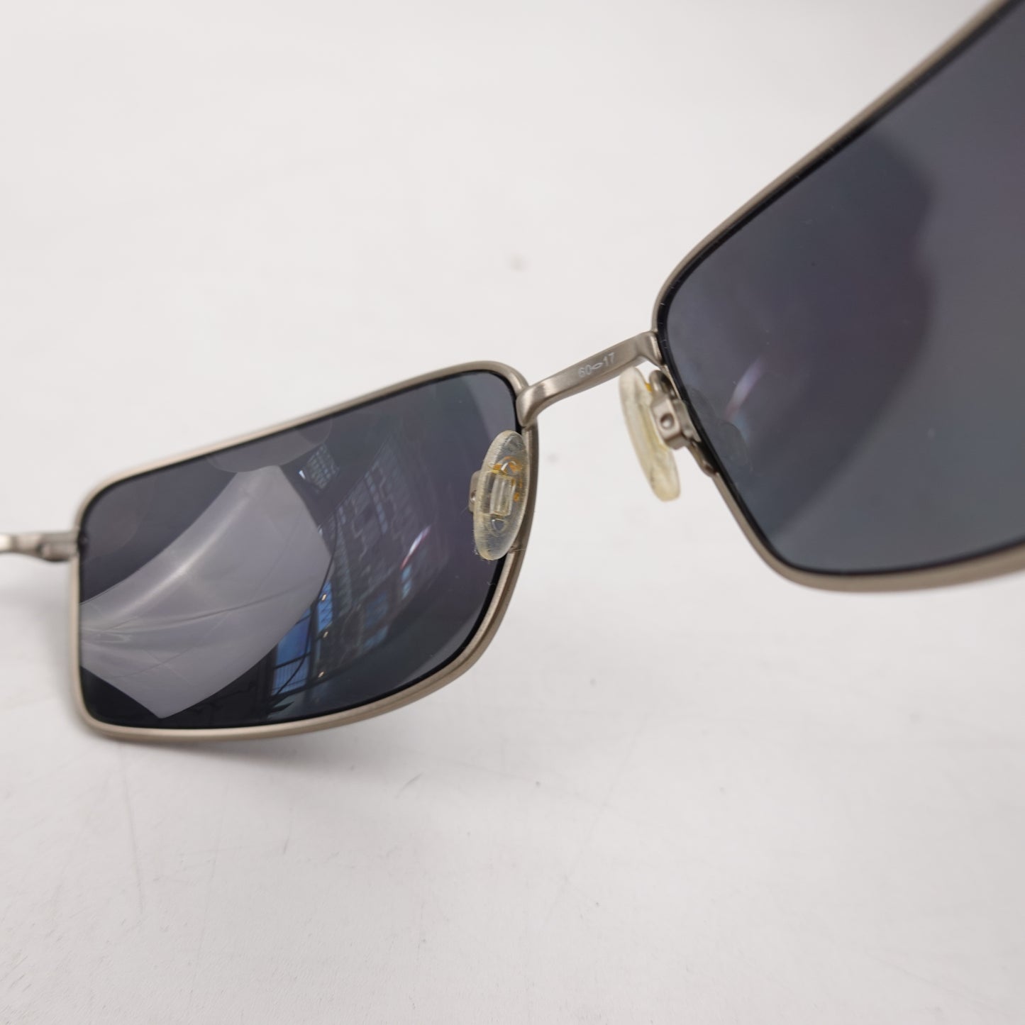 Oakley Square Wire Black Lens Polarized Sunglasses