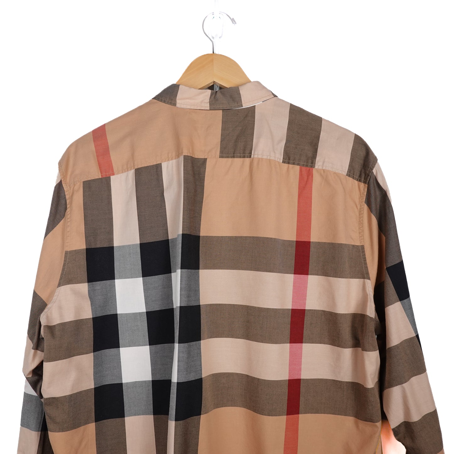 Burberry Brit Nova Check Button Up - Size XL