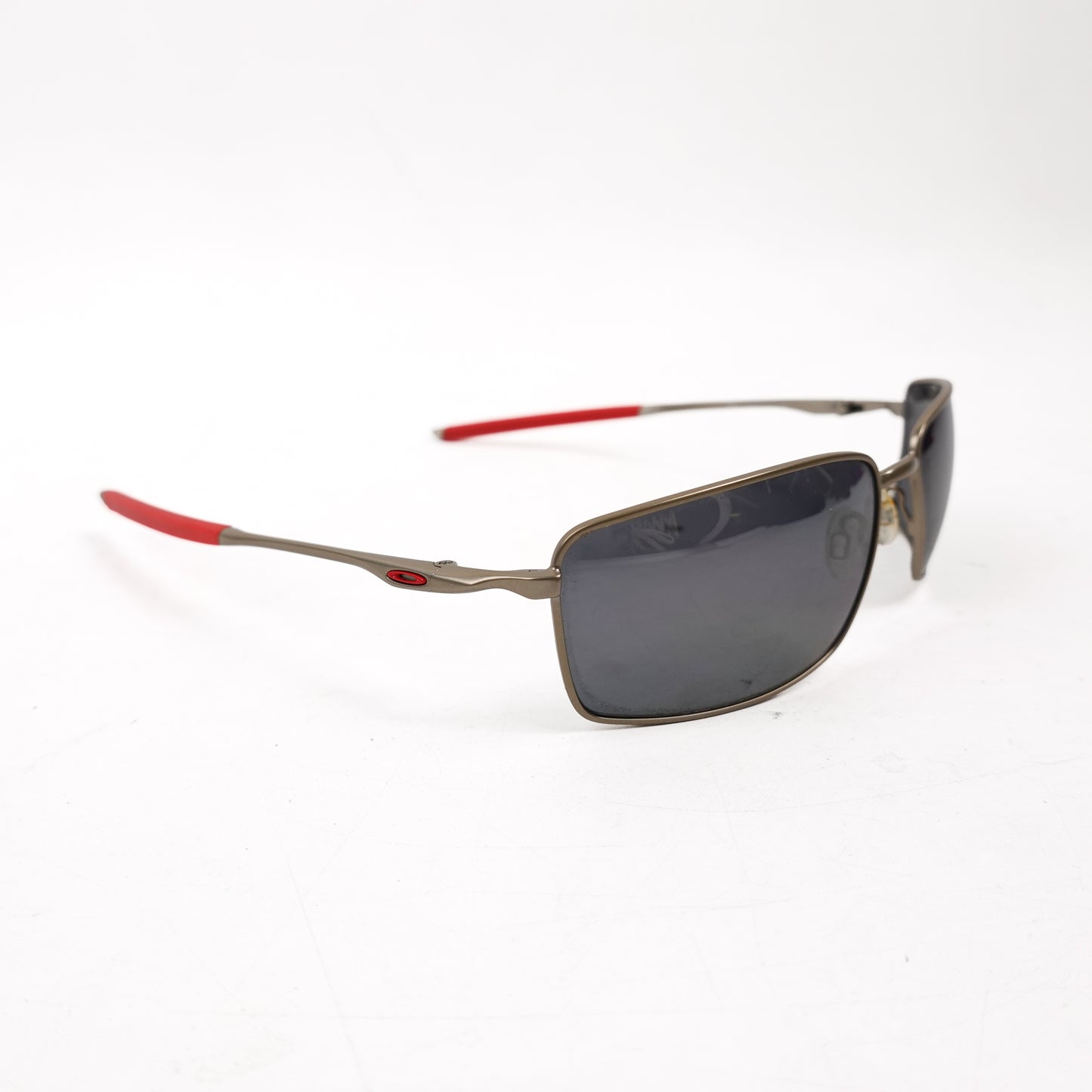 Oakley Square Wire Black Lens Polarized Sunglasses