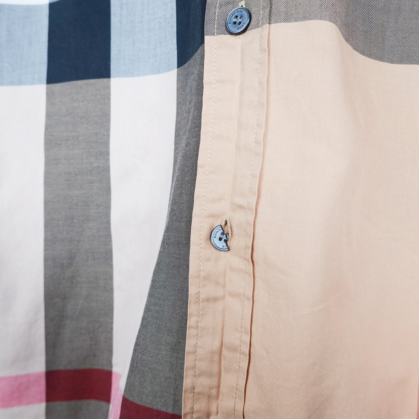 Burberry Brit Nova Check Button Up - Size XL