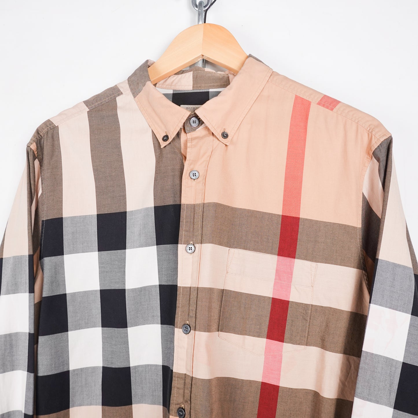 Burberry Brit Nova Check Button Up - Size XL