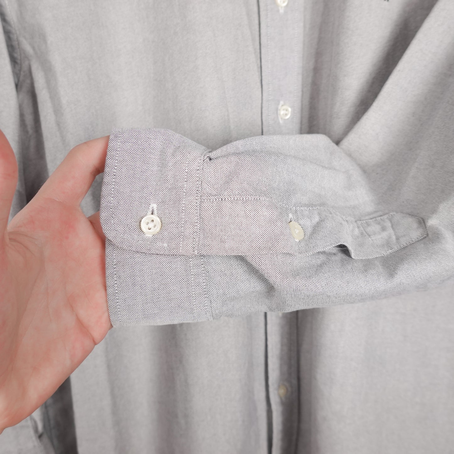 Vintage Polo RL Grey Button Up - Size XL