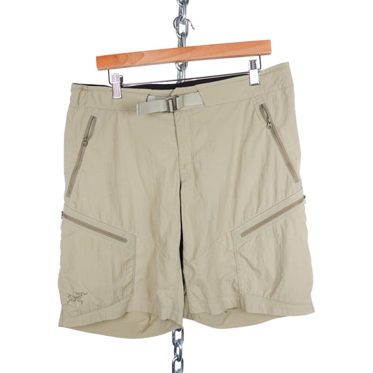 Arc'teryx Tan Nylon Shorts - Size 34