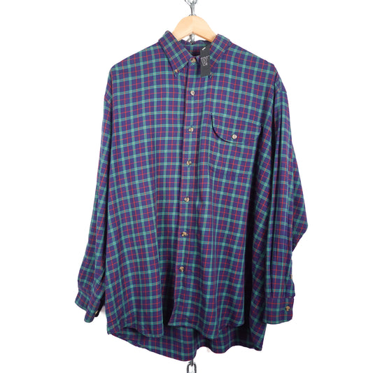 Vintage Orvis Plaid Button Up - Size XL