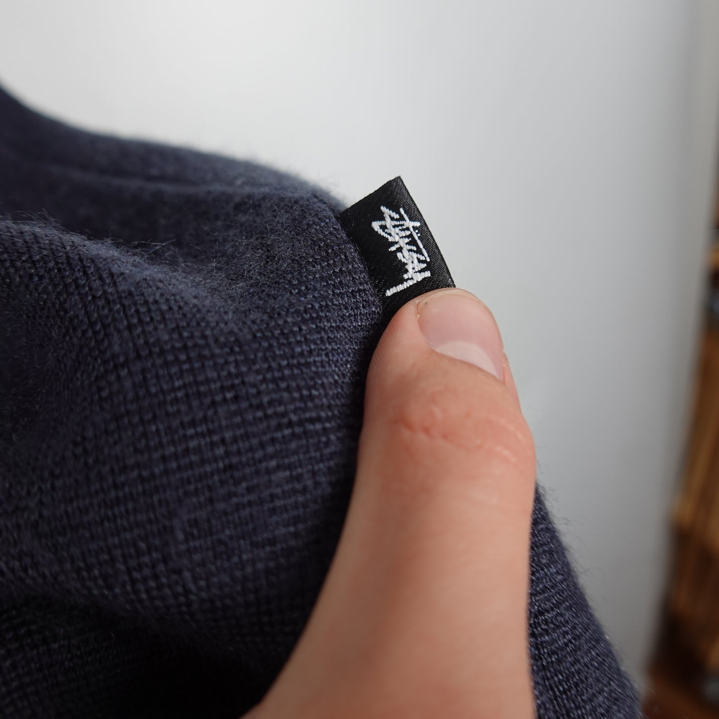 Stussy Knit Button Up - Size XL