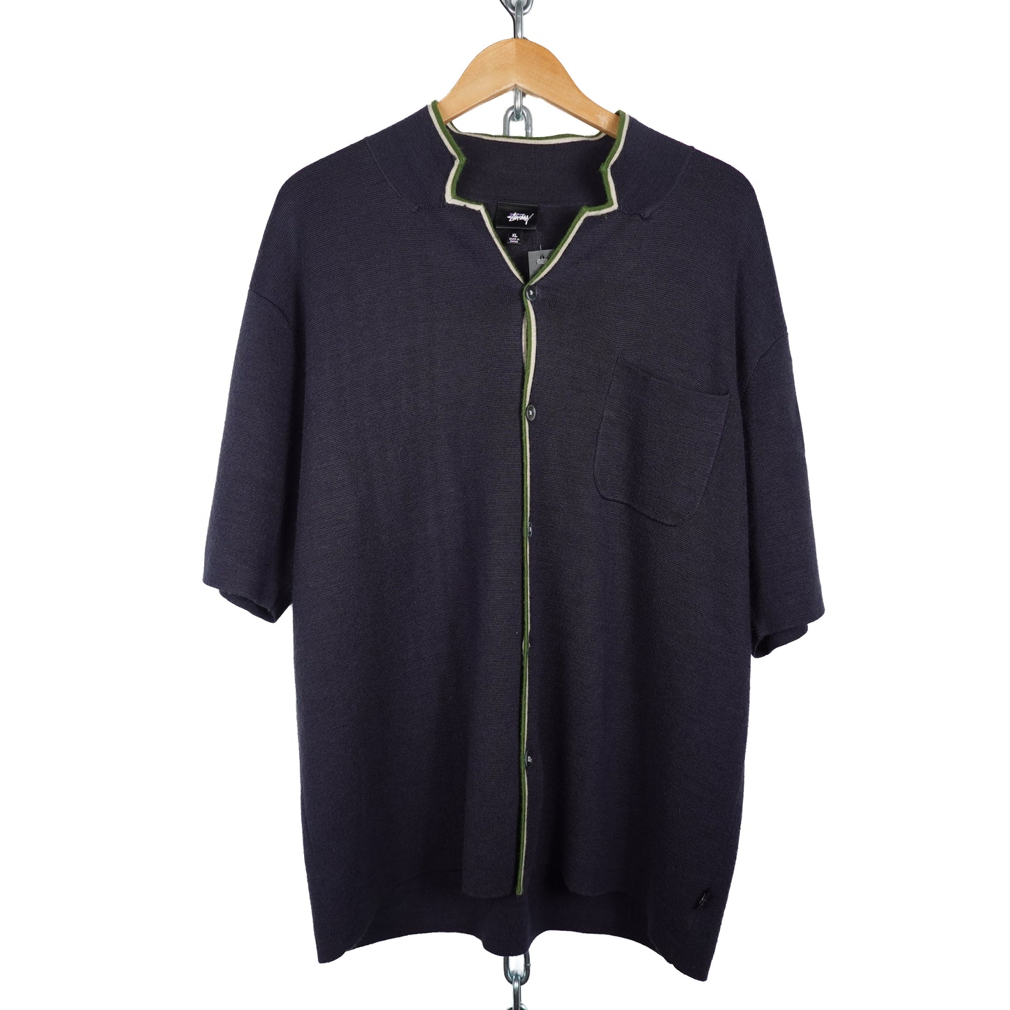 Stussy Knit Button Up - Size XL