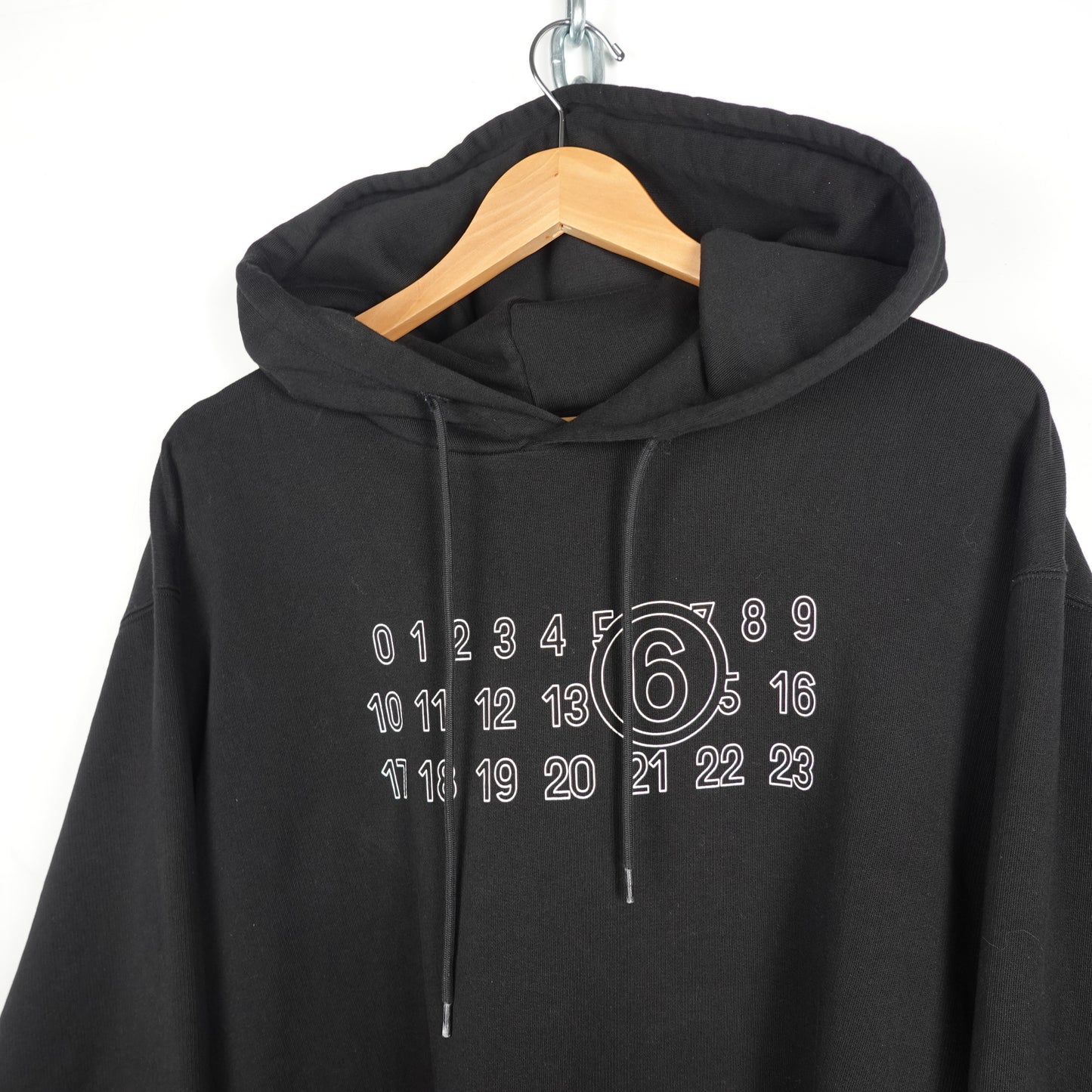 Maison Margiela MM6 Numbers Hoodie - Size M