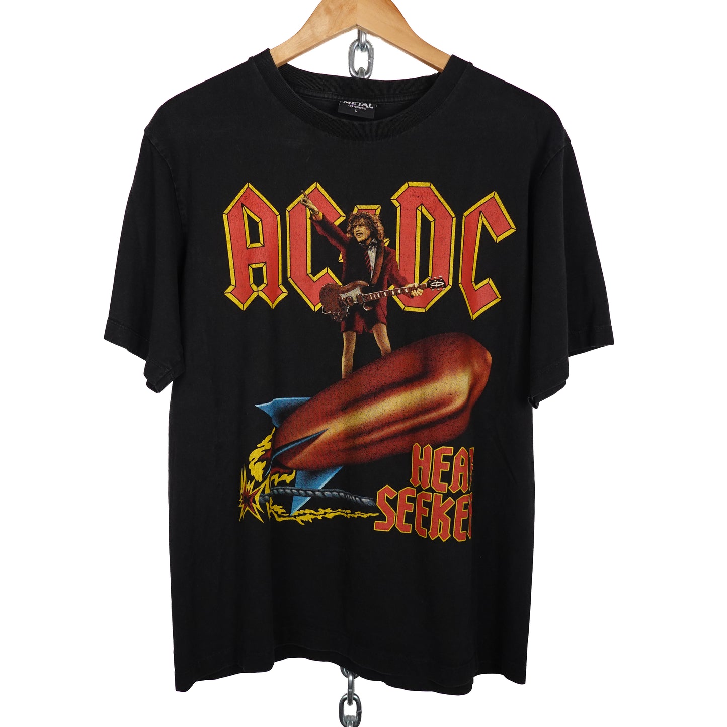 Vintage ACDC Heat Seekers Thailand Tee - Size L