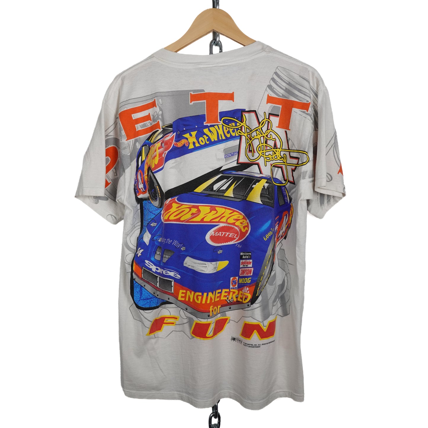 1997 Hot Wheels Kyle Petty Tee - Size L