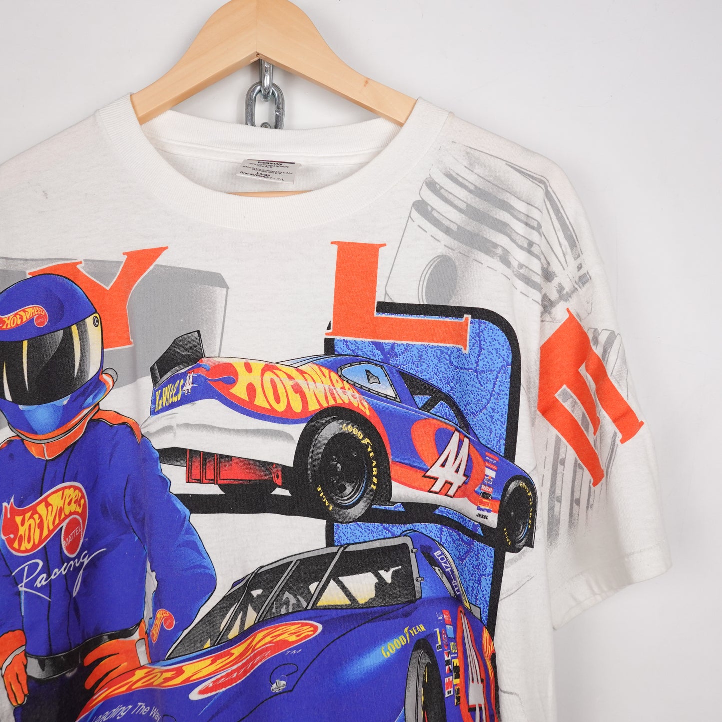 1997 Hot Wheels Kyle Petty Tee - Size L