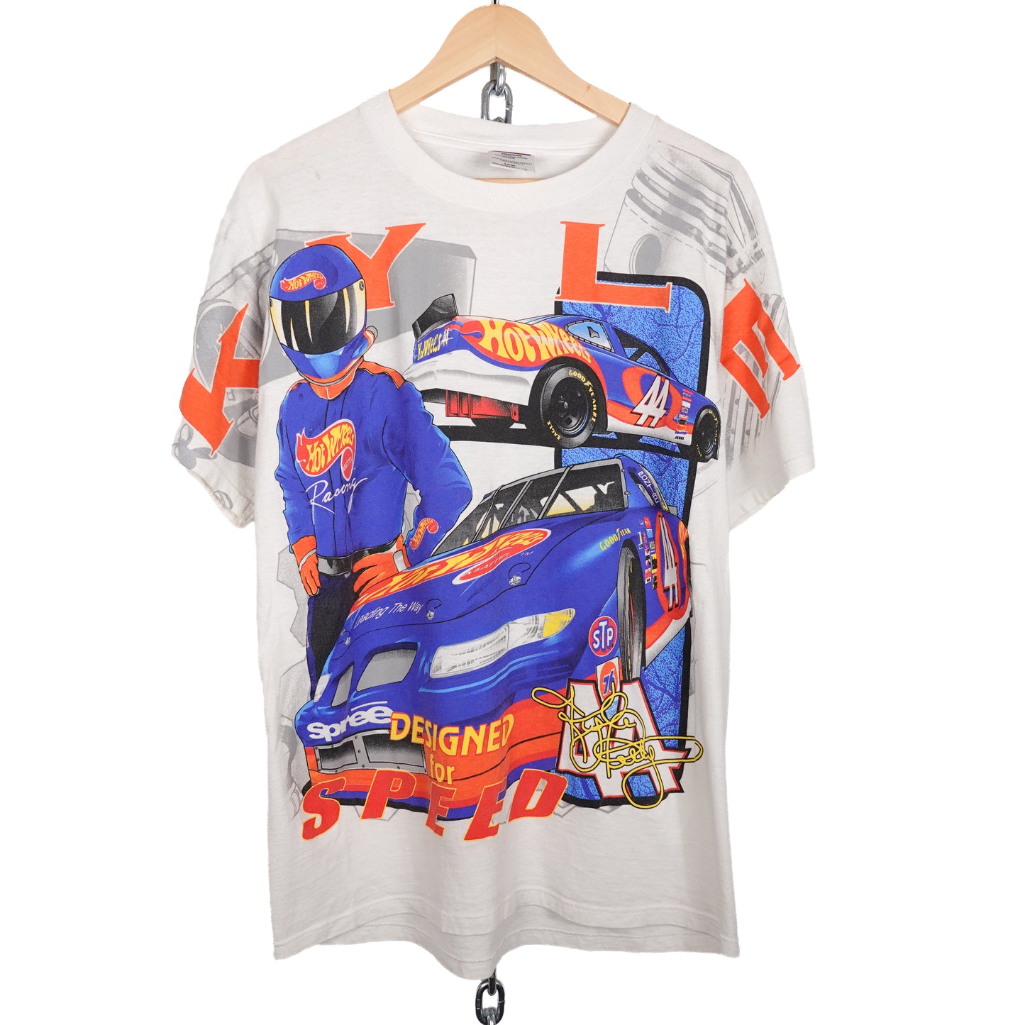 1997 Hot Wheels Kyle Petty Tee - Size L