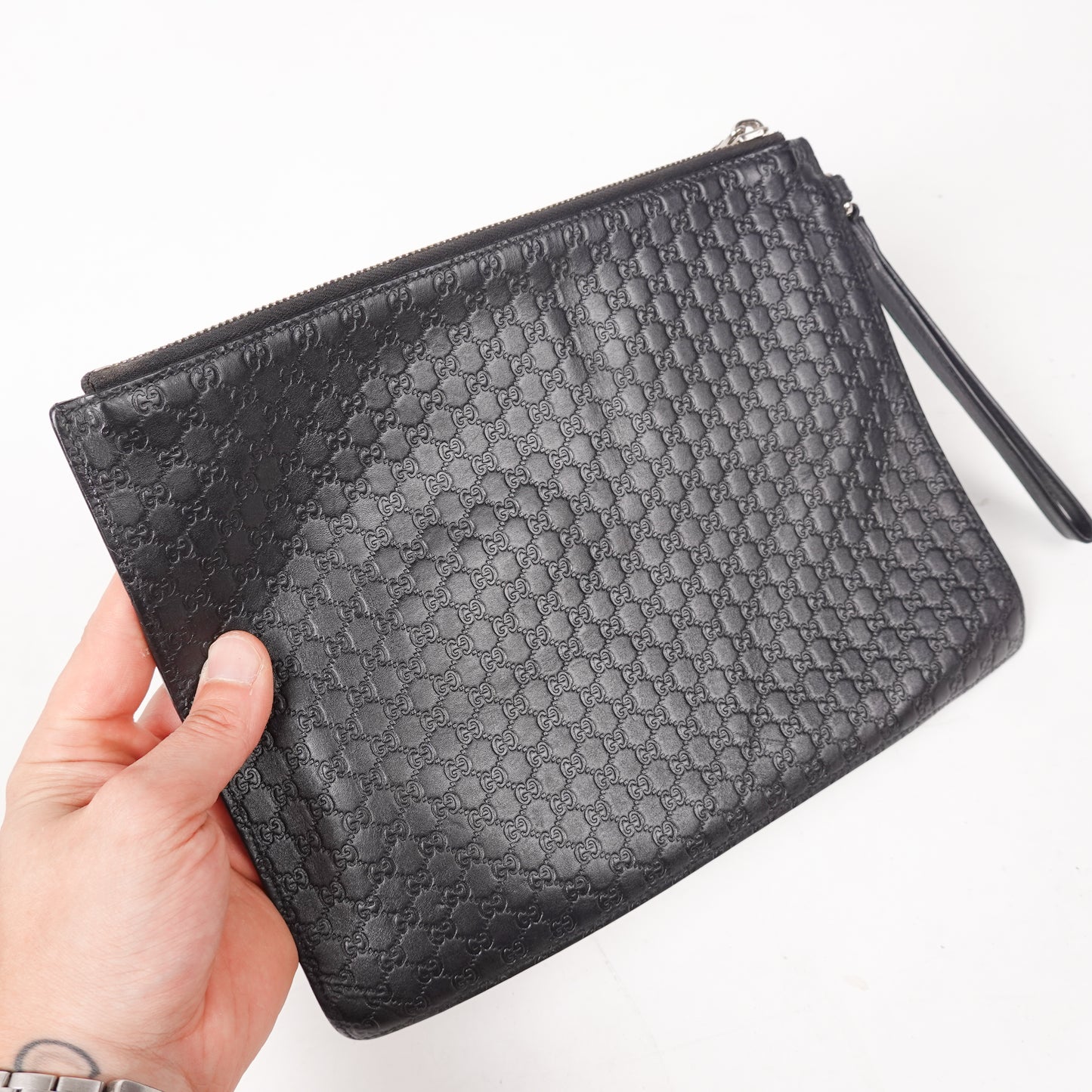 Gucci Microguccissima Clutch Wristlet