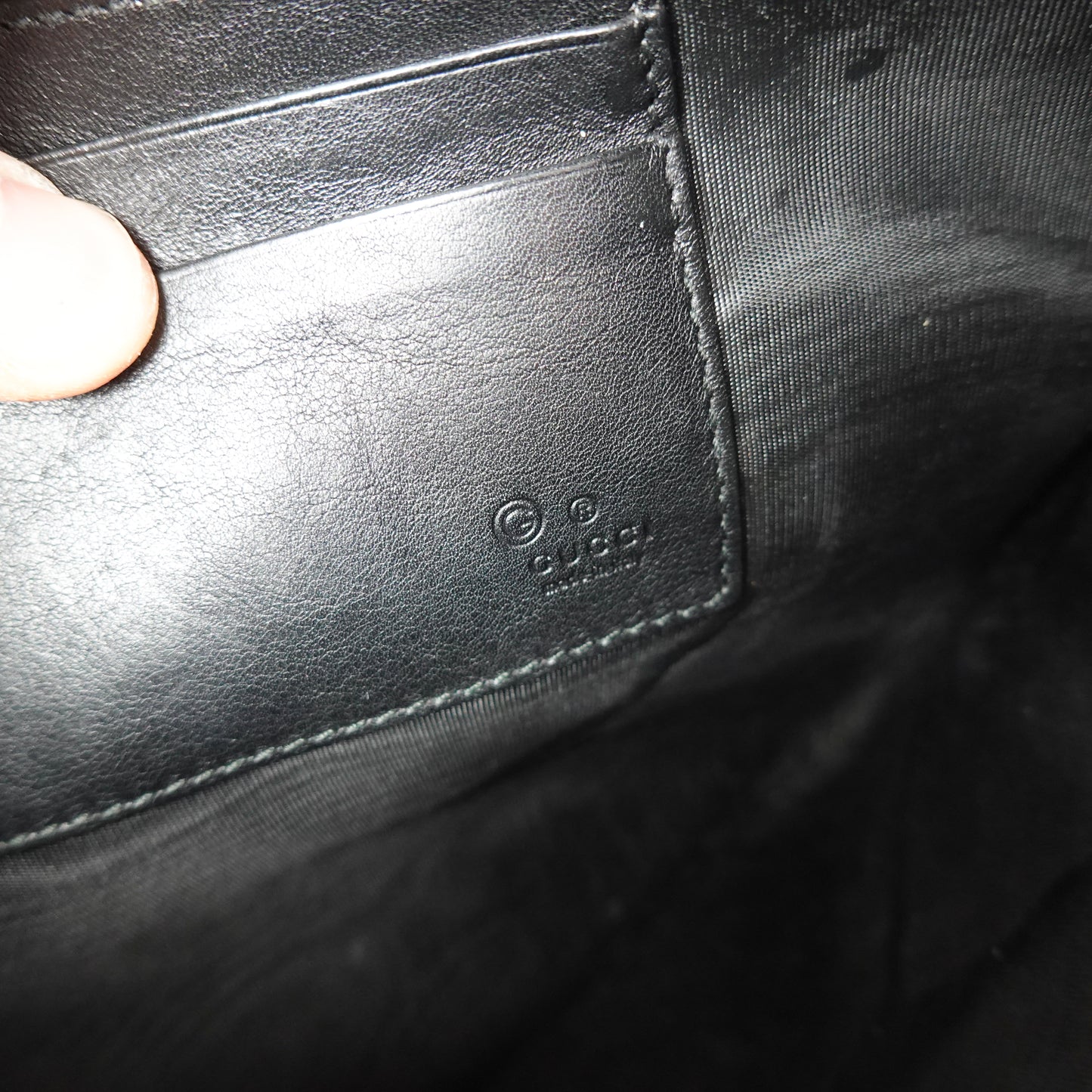 Gucci Microguccissima Clutch Wristlet
