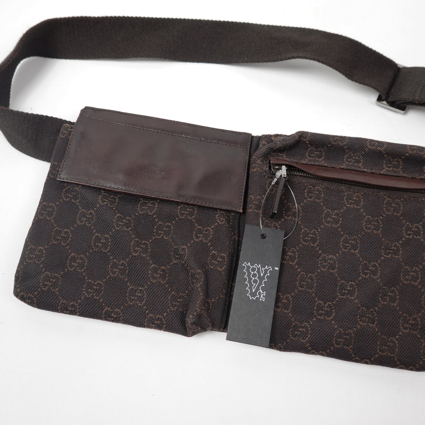 Gucci Brown GG Monogram Waist Bag