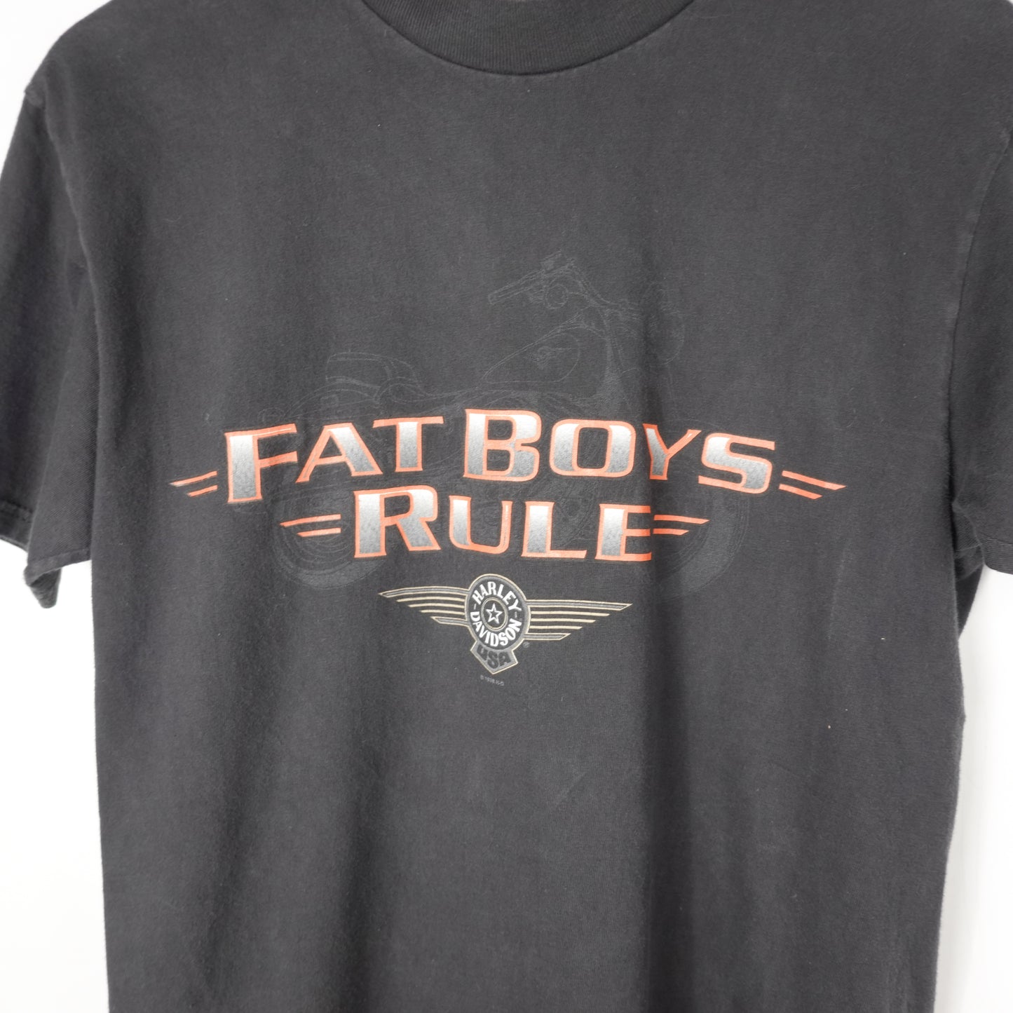 1998 Harley-Davidson Fat Boys Tee - Size M
