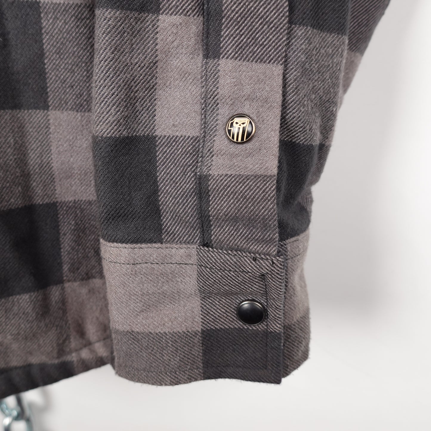 Harley Davidson Quilted Button Up - Size L